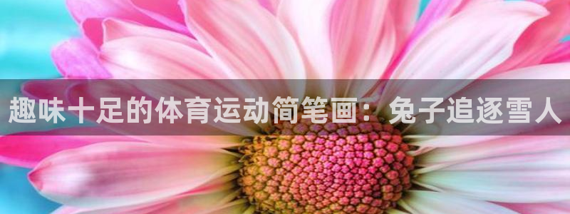 xc体育app官方网站：趣味十足的体育运动简笔画：兔子追逐雪人